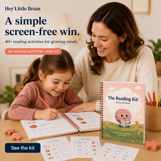 The Reading Kit™ - 41 Printable Letters, Sounds & First Words Activities